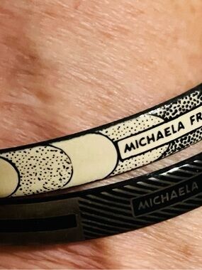Michaela Frey Bangles Set Vintage Art Bangle Bracelets